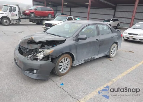 2010 Toyota Corolla S из США, поврежденный, VIN 2T1BU4EE4AC513915